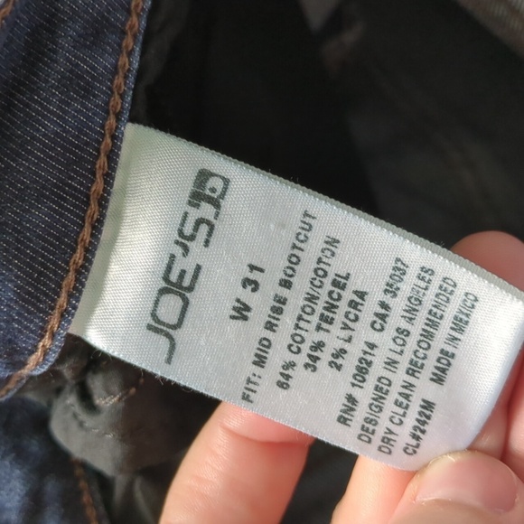 Revolve x Joe's mid rise boot cut Leighton wash Y2K  jeans - Picture 9 of 10